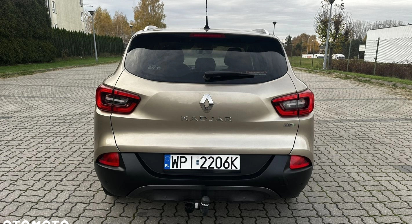 Renault Kadjar cena 59989 przebieg: 137070, rok produkcji 2016 z Piaseczno małe 781